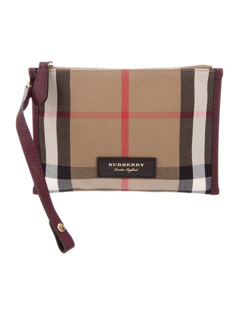 burberry haymarket small wristlet 148.50|burberry clothing for men.